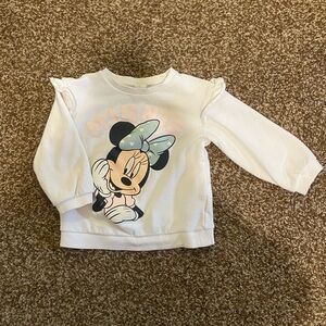 H&M White Disney Shirt